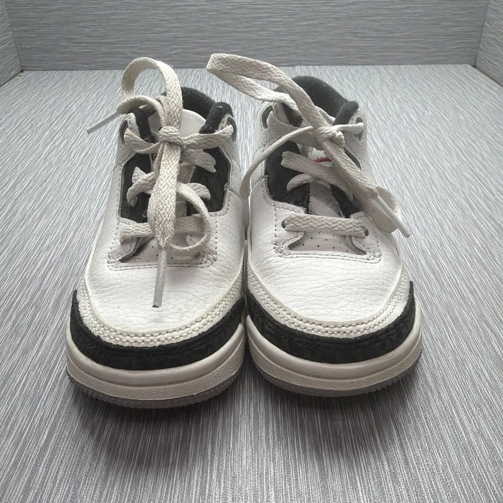 Nike Air Jordan 3 Retro TD‎ White Black Red Toddler Shoes 6C DM0968-106
